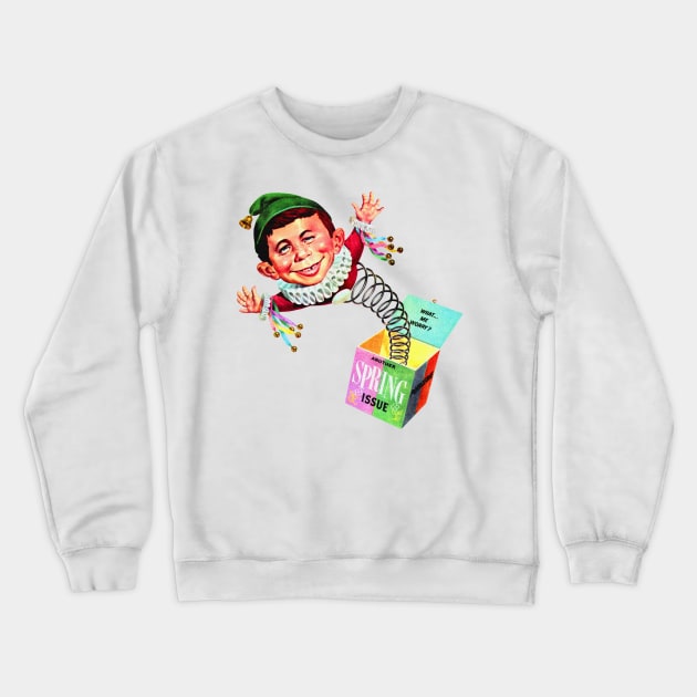 Mad Christmas Vintage Crewneck Sweatshirt by Selfish.Co